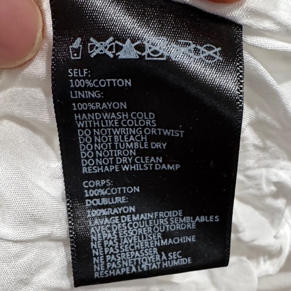 urban Outfitter White Puff Sleeve Dress - Picture 10 of 10